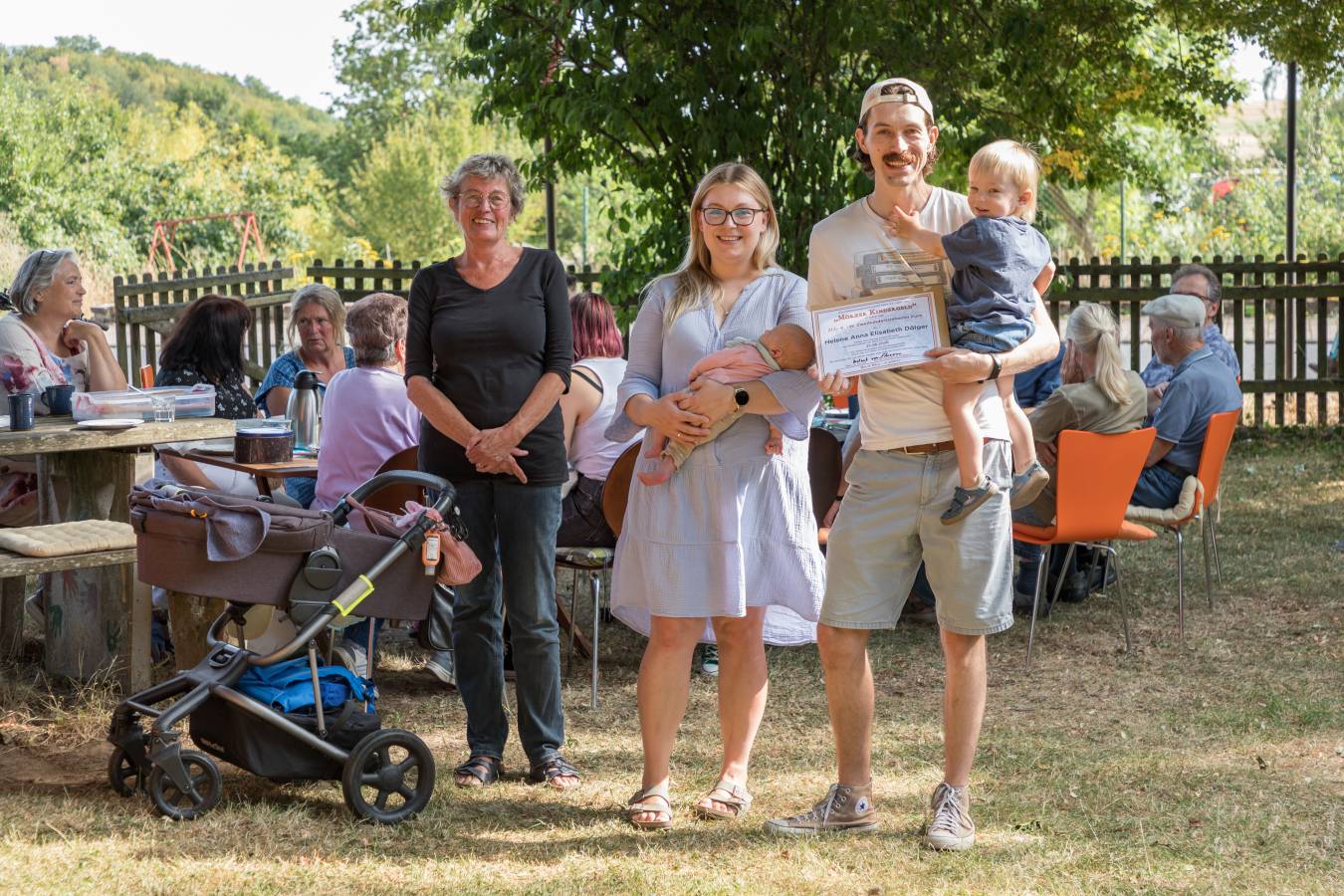 Mörzer Kindergeld für die Familie Dölger
