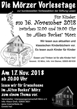 Vorlesetage Vorlesetage
