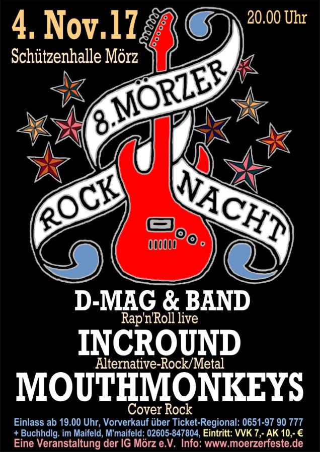 Mörzer Rocknacht 2018 Mörzer Rocknacht 2017