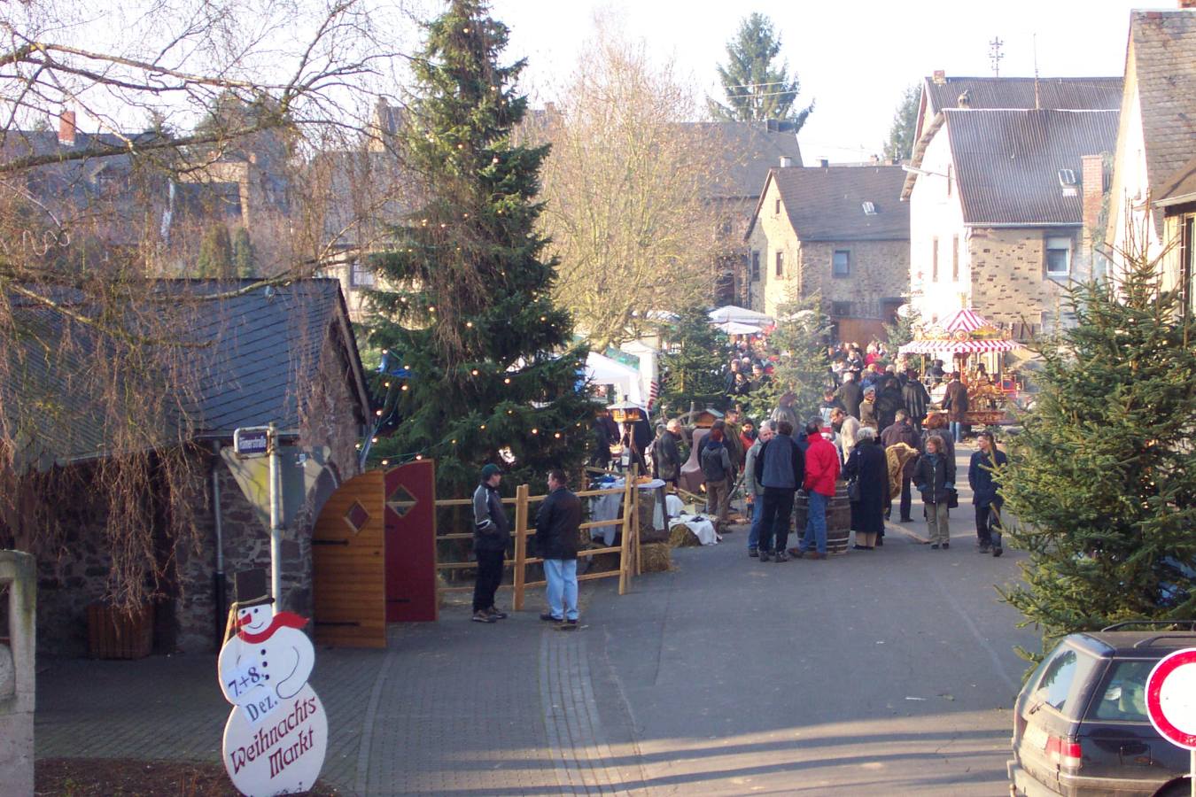Weihnachtsmarrkt Mörz 2002