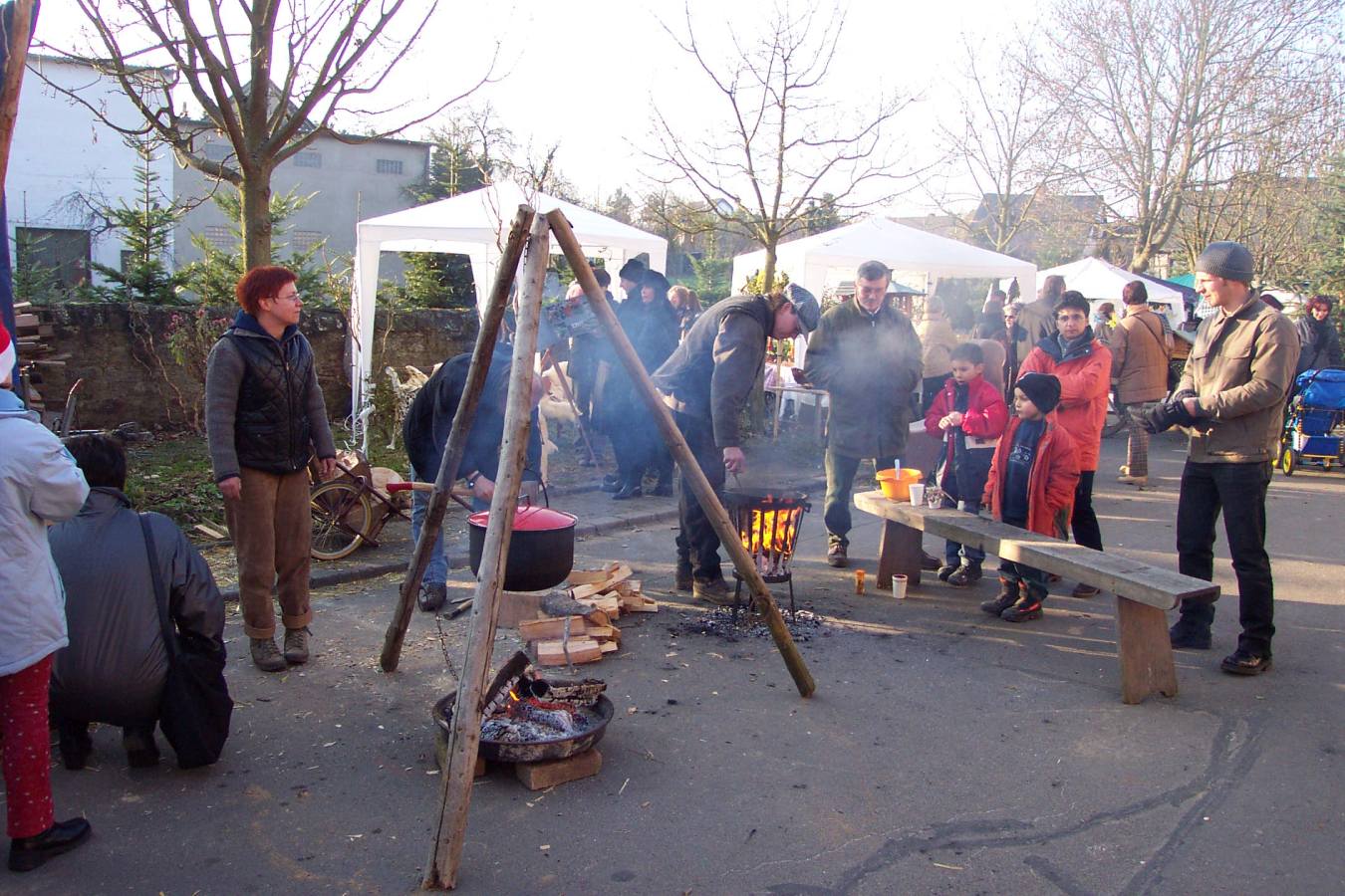Weihnachtsmarrkt Mörz 2002