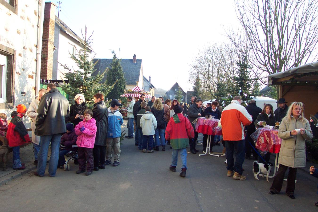 Weihnachtsmarrkt Mörz 2002