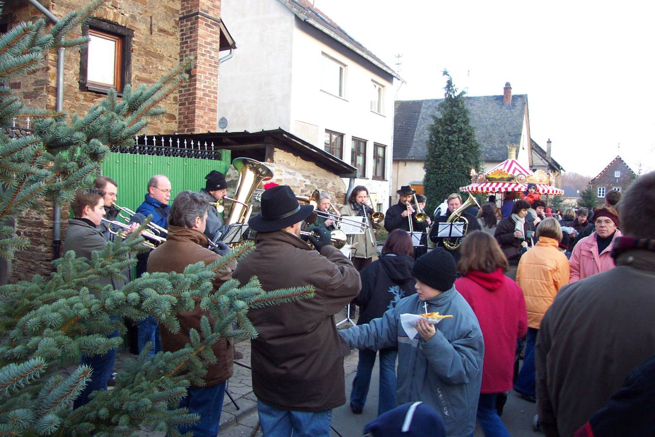 Weihnachtsmarrkt Mörz 2002