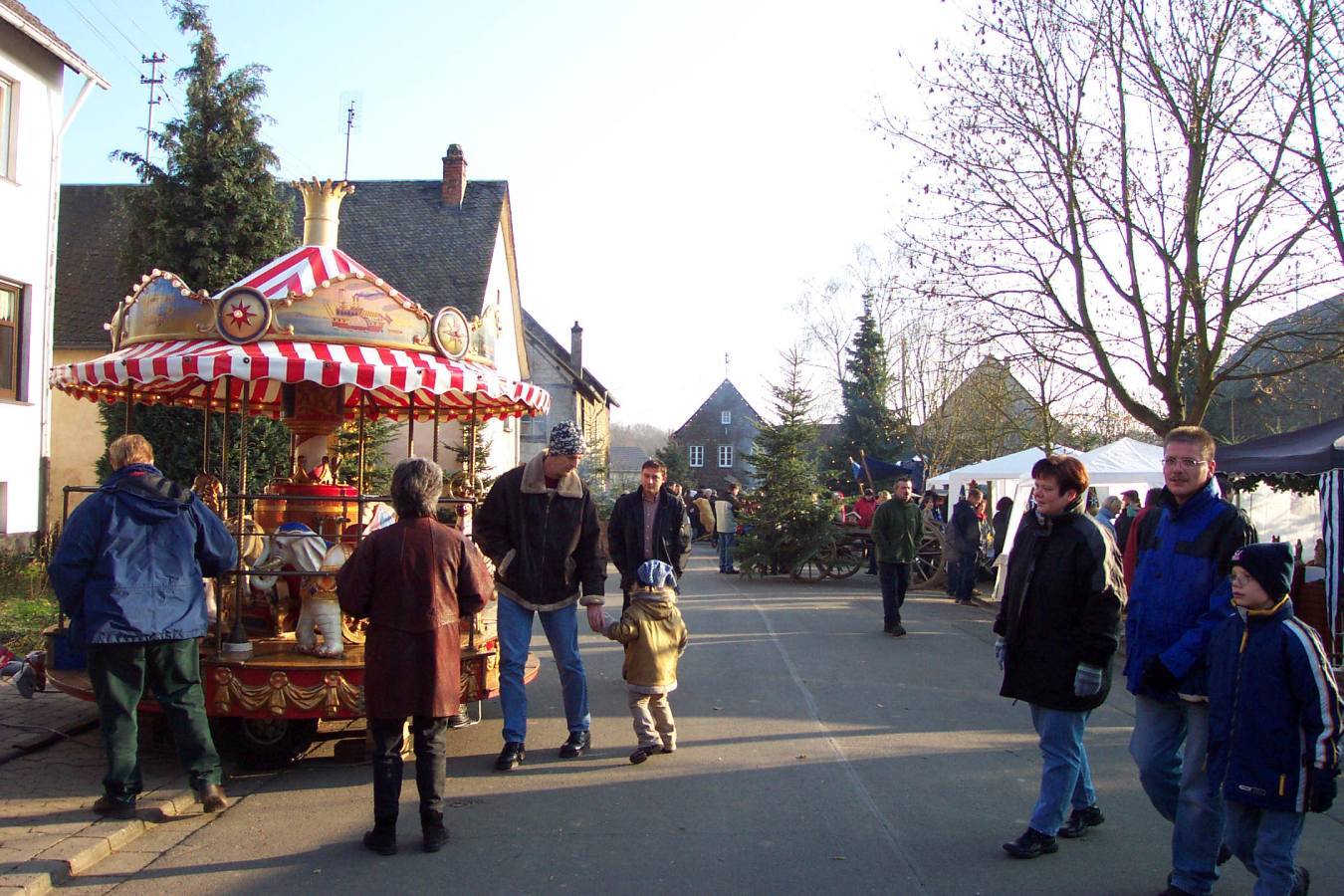 Weihnachtsmarrkt Mörz 2002