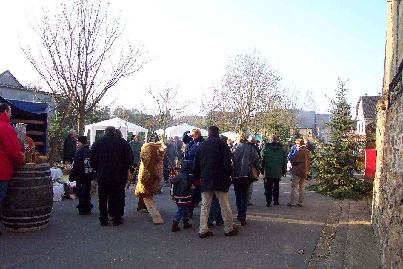Weihnachtsmarrkt Mörz 2002
