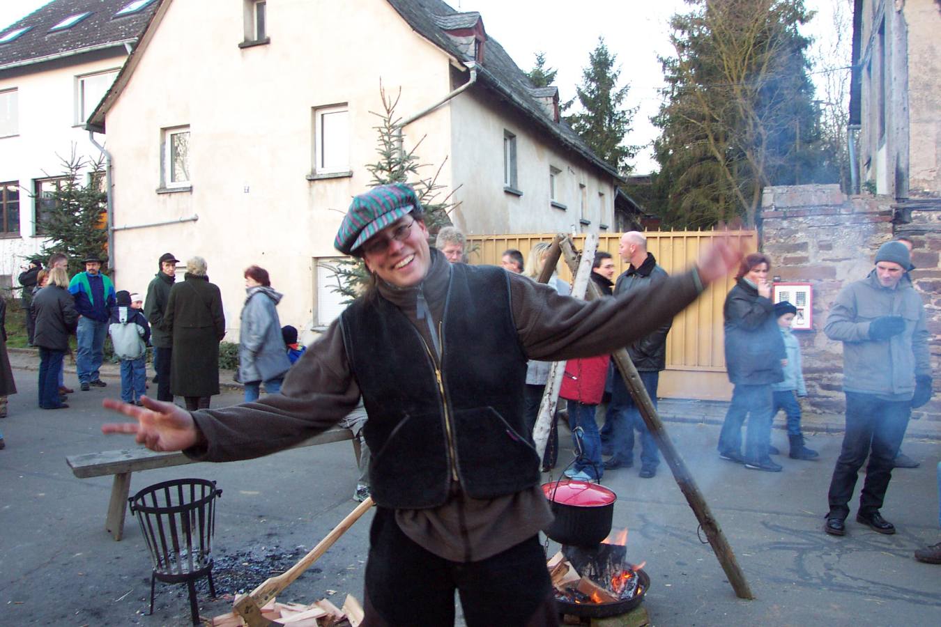 Weihnachtsmarrkt Mörz 2002
