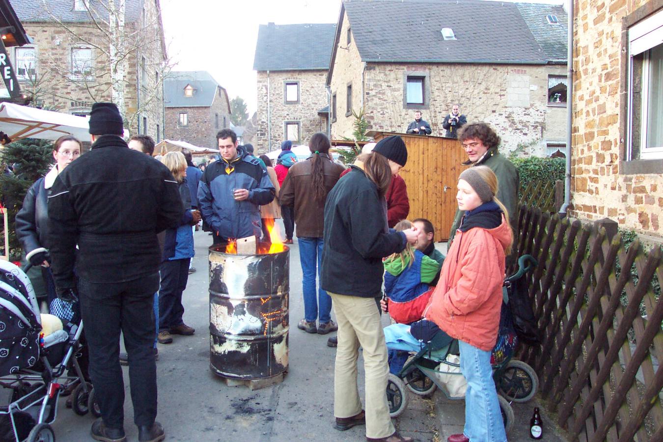 Weihnachtsmarrkt Mörz 2002