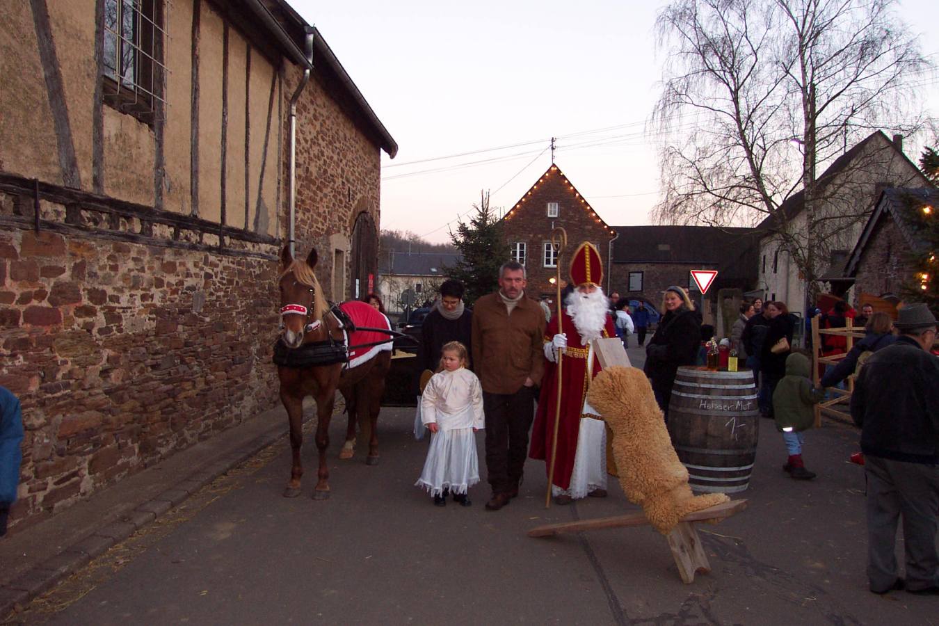 Weihnachtsmarrkt Mörz 2002